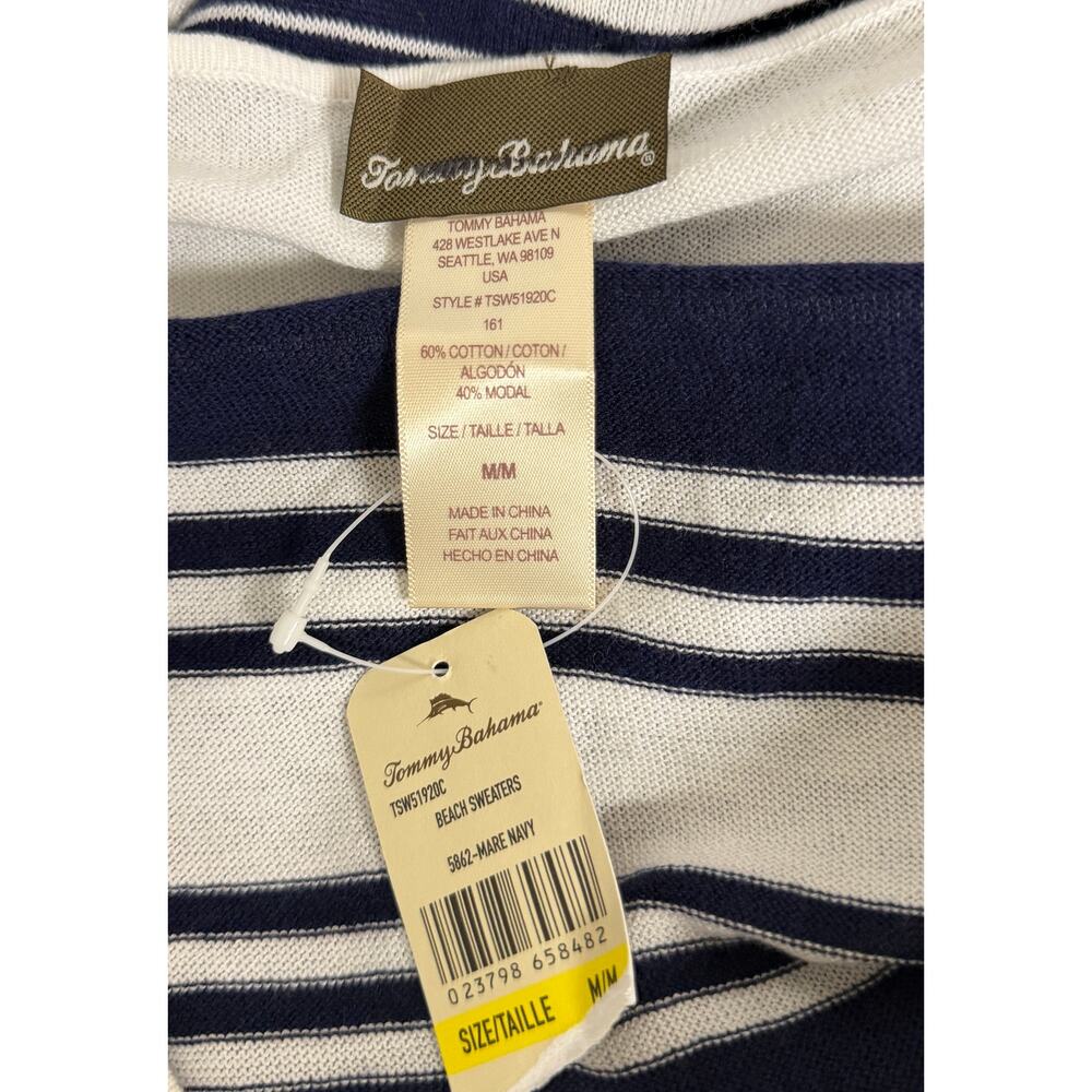 Tommy Bahama Womens Beach Sweater 3/4 Sleeves V-Neckline Cover-Up NWT New - Picture 7 of 9
